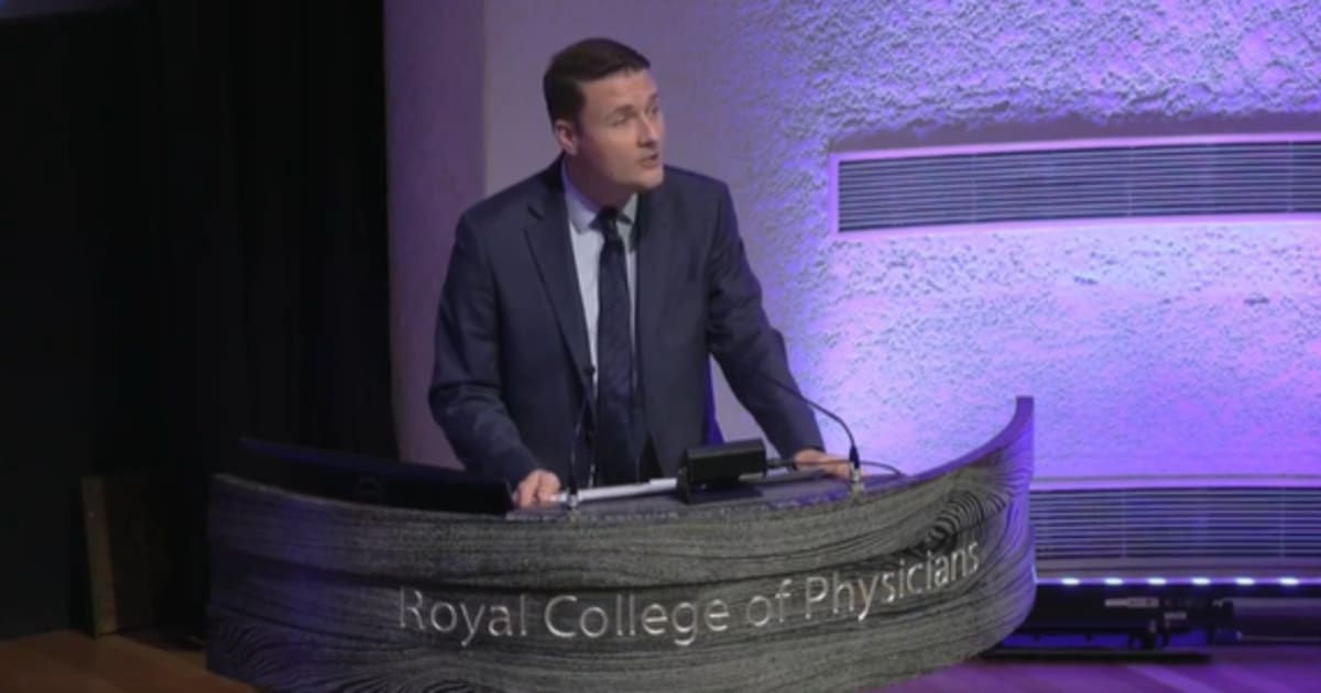 'We cannot keep losing you' - shadow health secretary tells doctors ...