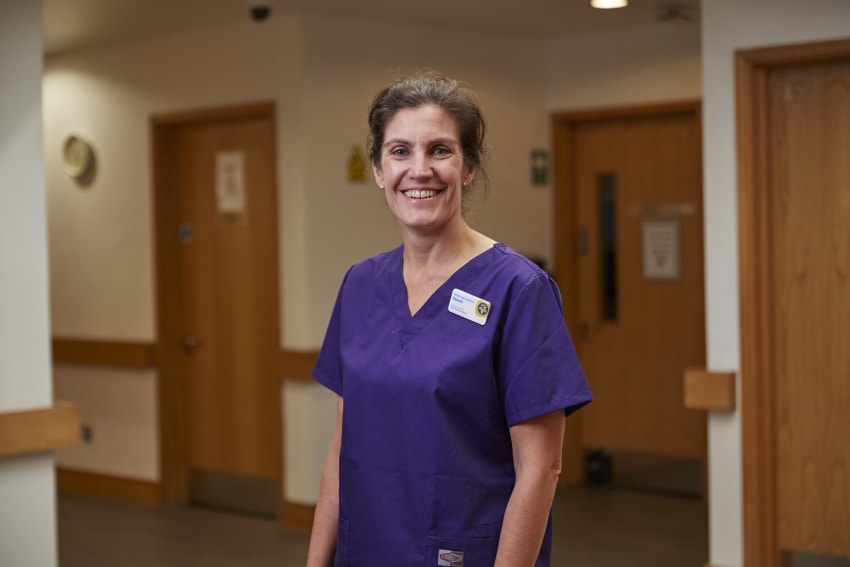 Dr Sarah Holmes. Credit: Marie Curie